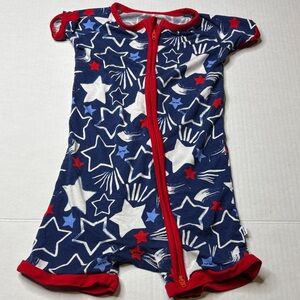 Little Sleepies bamboo one piece shortie in size 2T